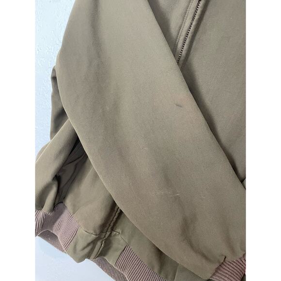 Carhartt Vintage Men's J69TMB Brown Quilt Lined Jacket Size XL Tall - Picture 4 of 8